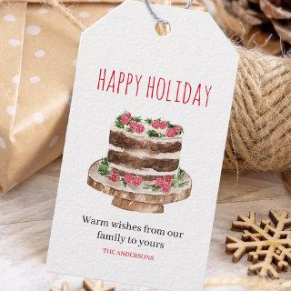 Warm Wishes | Christmas | Happy Holiday Gift Tags