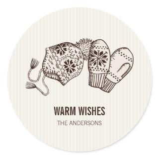 Warm Wishes Holiday Essentials Sticker