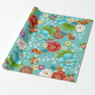 washi styled japanese patterned paper