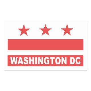 Washington DC Rectangular Sticker
