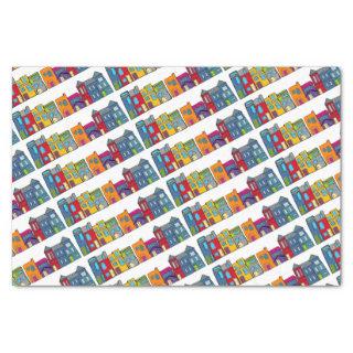 Washington DC Row House Tissue Paper