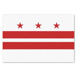 Washington DC State Flag Tissue Paper