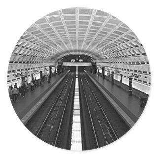 Washington Metro Classic Round Sticker