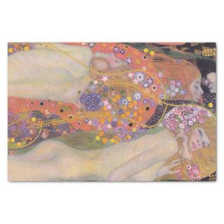 Water Serpents II by Gustav Klimt Tissue Paper