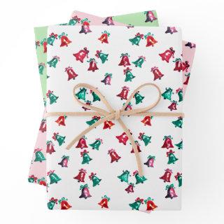 Watercolor Bells Cute Hand-Painted Christmas  Sheets