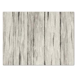 Watercolor  Black and White Old Wood Illustration Tissue Paper