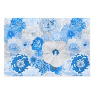 Watercolor Blue Garden Flowers Any Occasion   Sheets