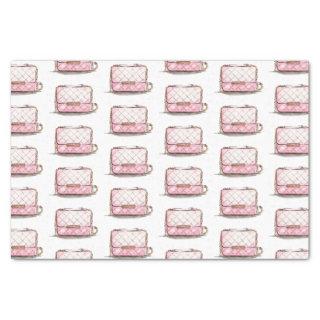 Watercolor Designer Handbag Purse Tissue Paper