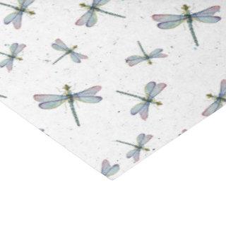 Watercolor Dragonfly Pattern Tissue Paper