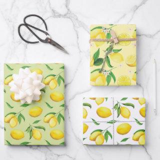 Watercolor Lemon   Sheets