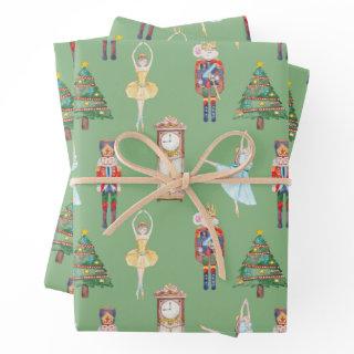 Watercolor Nutcracker Ballet  Sheets