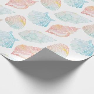Watercolor Seashell