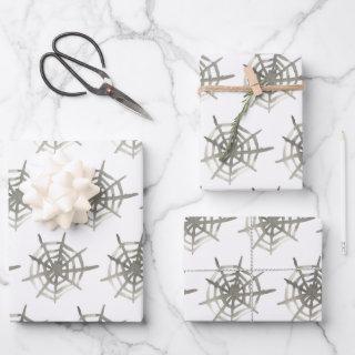 Watercolor Spider Web Pattern  Sheets