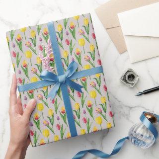Watercolor Tulips