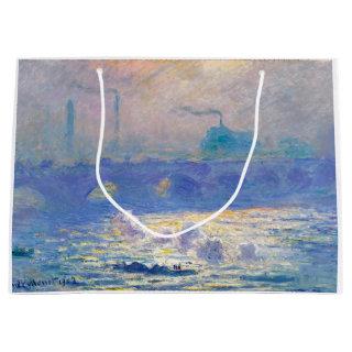 Waterloo Bridge (London), Monet Large Gift Bag