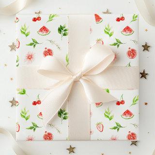 Watermelon and Pomegranate Pattern