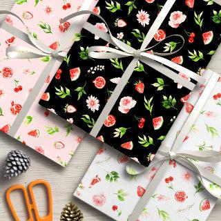 Watermelon and Pomegranate Pattern  Sheets