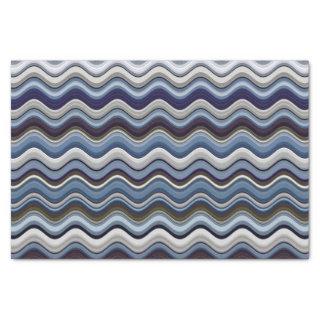 Wavy Line Pattern  Tissue Paper