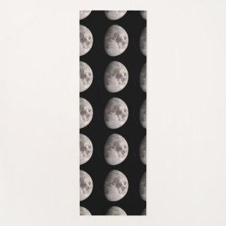 Waxing gibbous moon phase NASA images  Yoga Mat