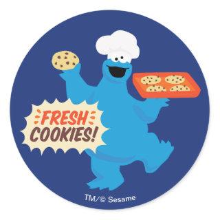 We Are Foodies | Fresh Cookies! Classic Round Sticker