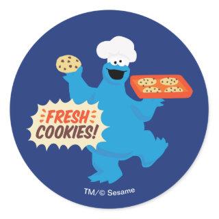 We Are Foodies | Fresh Cookies! Classic Round Sticker