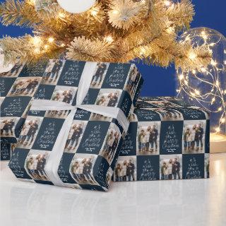 We wish you Merry Christmas navy holiday photo