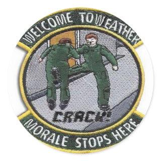 Weather Forecaster Patch Classic Round Sticker