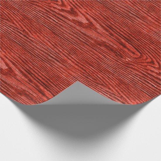 Weathered Wood Texture Red