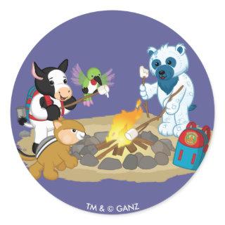 Webkinz | Campfire Marshmallows Classic Round Sticker