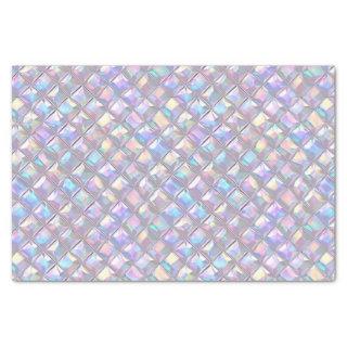Wedding Birthday Decoupage Iridescent Geometric 3 Tissue Paper