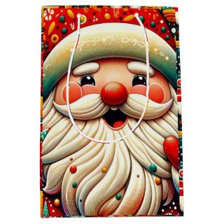 Weihnachtsmann Papai Noel Baba Saint Nicholas Kris Medium Gift Bag