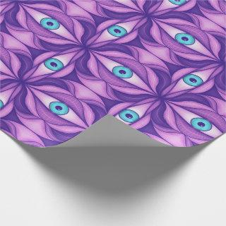 Weird Purple Eyes Pattern