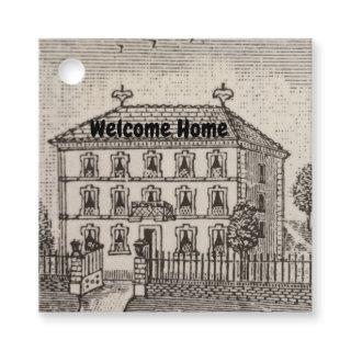 Welcome Home New Home Buyer Realtor Thank You Favor Tags