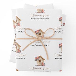Welcome Home Realtor Personalized  Sheets