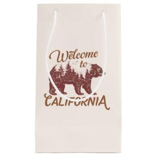 Welcome to California Bear Forest  Small Gift Bag