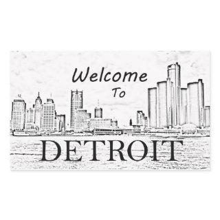 Welcome to Detroit Sticker