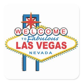 Welcome-to-Las-Vegas Square Sticker