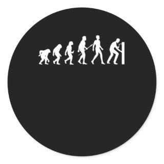 Welder Evolution Craftsman Welding Classic Round Sticker