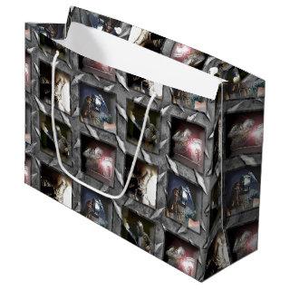 Welding Pattern Large Gift Bag