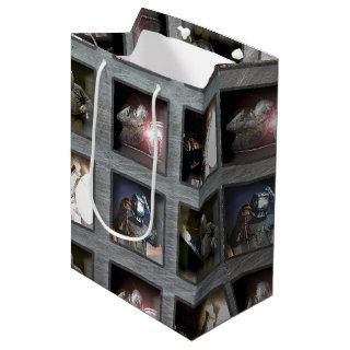Welding Pattern Medium Gift Bag