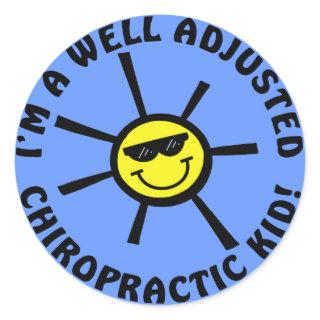 Well Adjusted Chiro Kid Stickers