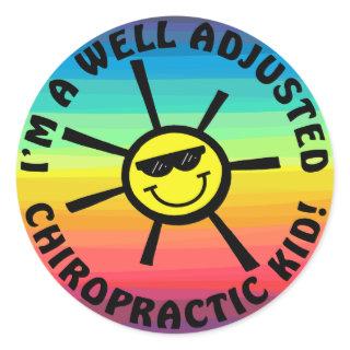 Well Adjusted Chiro Kid Stickers