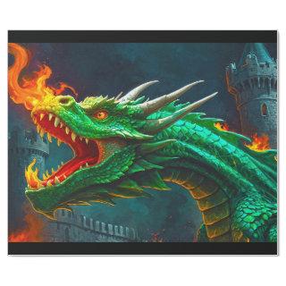 Welsh Dragon Provides Heating for English Castle