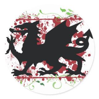 Welsh Dragon Stickers