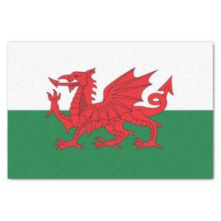 Welsh Flag Tissue Paper