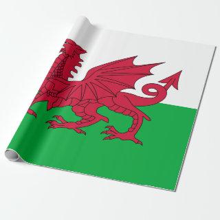 Welsh Flag (Wales) (Welsh Dragon)