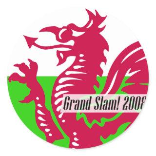 Welsh Rugby Grand Slam! 2008 Sticker