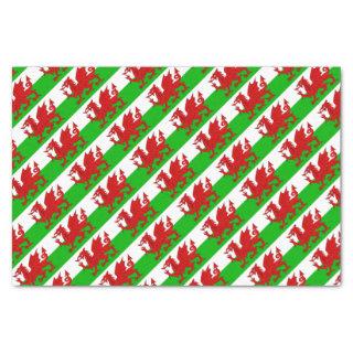 Welsh / Wales Flag - Cymru High Quality Image Tissue Paper