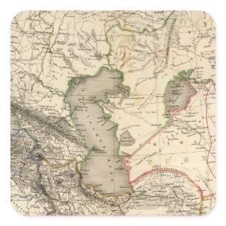 West Asia Square Sticker