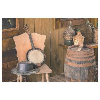 Western Bango Decoupage Tissue Paper